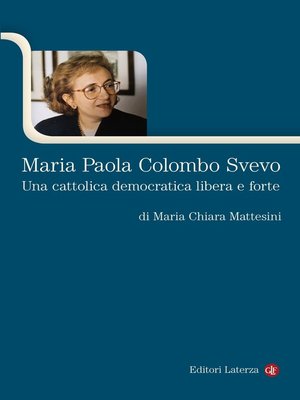 cover image of Maria Paola Colombo Svevo